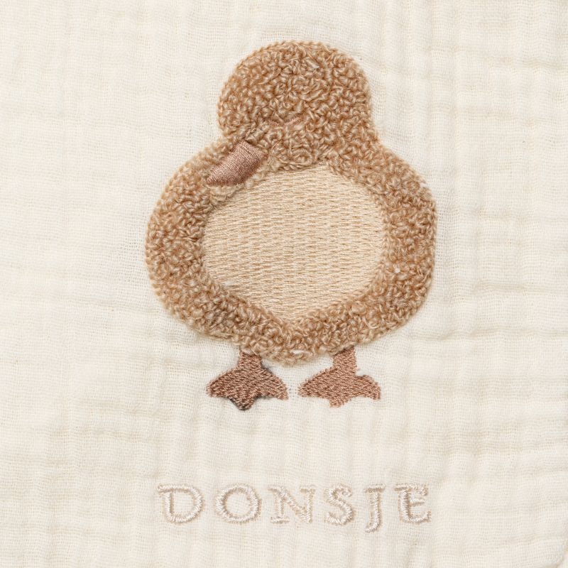 Donsje Decke "Ploekie Muslin Blanket XL" | Duckling | Warm White