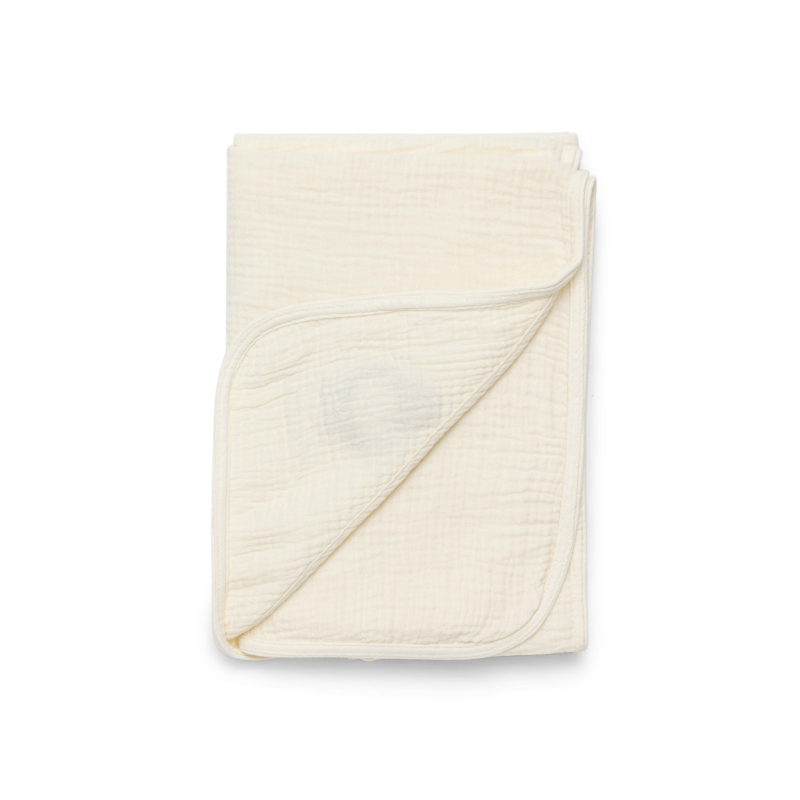 Donsje Decke "Ploekie Muslin Blanket XL" | Duckling | Warm White