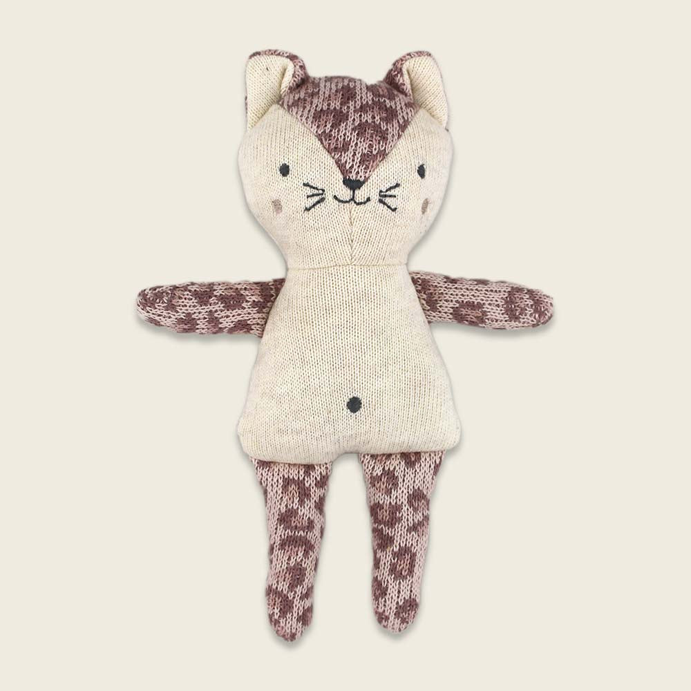 Ava & Yves Babyrassel Leopard - Rose