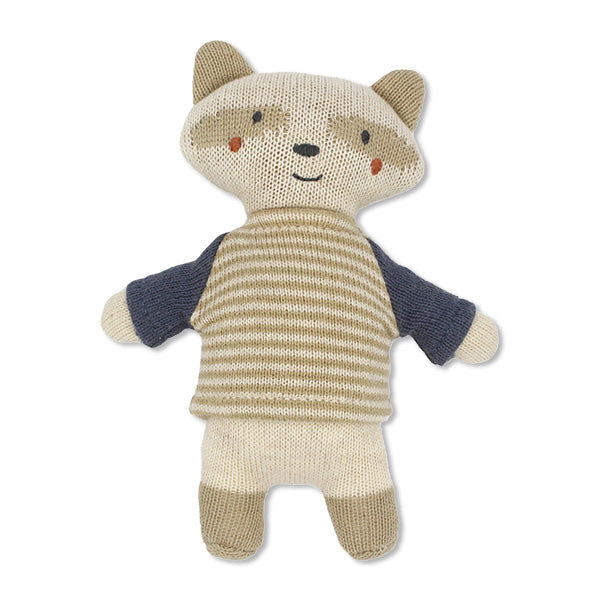 Ava & Yves Kuscheltier Waschbär gestreift mt Shirt