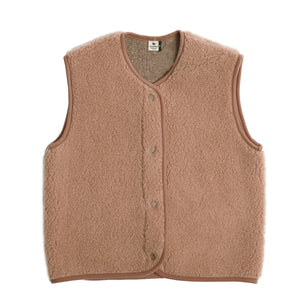 Gilet en laine bio Alwero pour adultes "TYB" | Rugby Tan