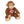 Teddy Hermann Äffchen Carly 27 cm aus der Herzekind-Kollektion als weiches Kuscheltier für Kinder