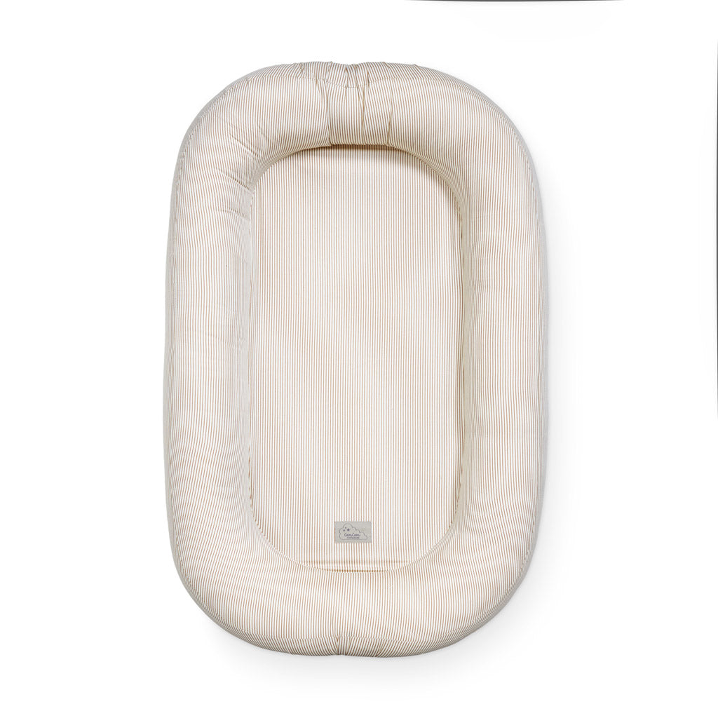 Cam Cam Babynest | Classic Stripes Camel