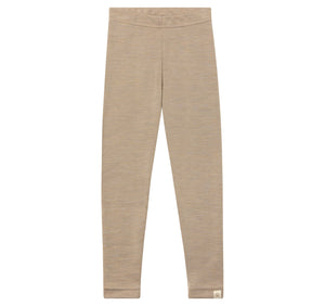 Engel Kinder-Leggings, Wolle-Seide in Sand