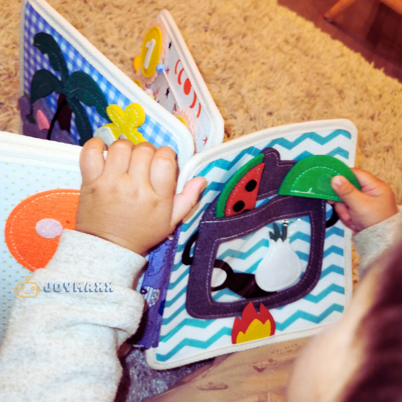 Joymaxx Montessori Beschäftigungsbuch Löwe