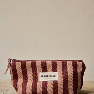 Trousse de toilette Gabrielle Paris | Rayures Garance