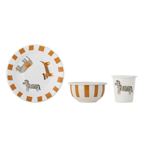 Bloomingville "Jesse" Geschirr-Set Orange