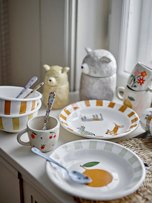 Bloomingville "Jesse" Geschirr-Set Orange