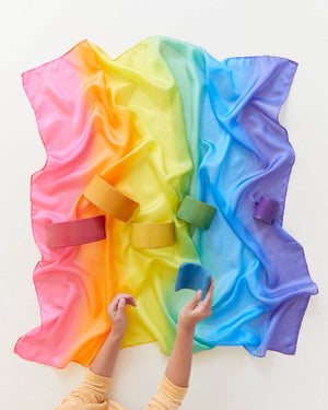 Sarah’s Silks Seidentuch | Regenbogen