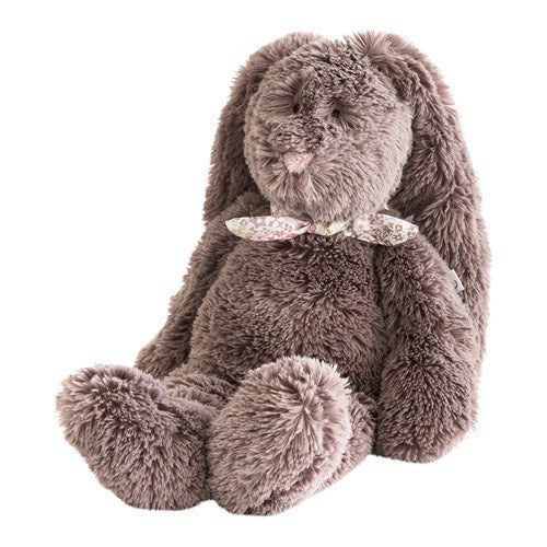 Dimpel Kuscheltier Hase "Flor 18" Grau Braun