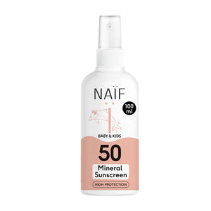 Naïf Natural Mineral Sun Spray Adult SPF50 100ml