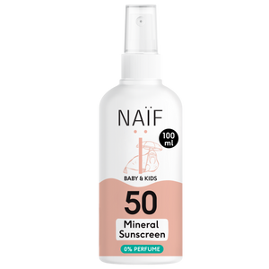 Naïf Mineral Sun Spray Baby & Kids SPF50 100ml ohne Parfum