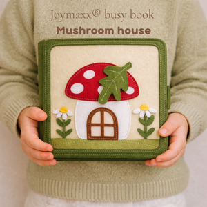 Livre d'activités Montessori Joymaxx | Maison Champignon