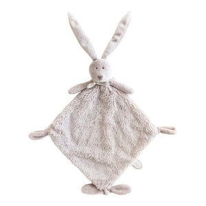 Dimpel Kuscheltuch Hase "Flor Doudou 35" Grau Beige