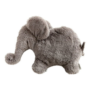 Dimpel Kuscheltuch Elefant Oscar Pancake 32 in Braun als weiches, flaches Kuscheltier