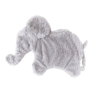 Dimpel Kuscheltuch Elefant "Oscar Doudou 42" | Hellgrau