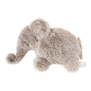 Dimpel Kuscheltuch Elefant Oscar Pancake 32 in Braun als weiches, flaches Kuscheltier