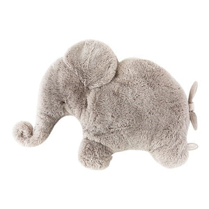 Dimpel Kuscheltier Elefant-Kissen Oscar in Beige-Grau mit 52 cm Breite