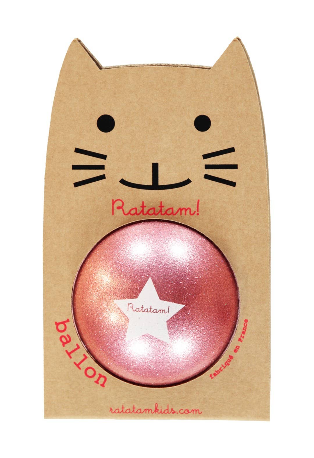 Ratatam Glitzerball - Rosa 22cm