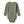 „Wheat Babybody Rib Berti in der Farbe Dusty Green– gerippter Langarmbody aus Bio-Baumwolle in Grün“