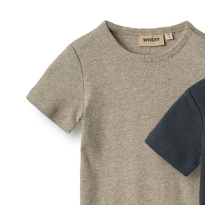 Wheat Body Rib  "Spencer" Navy 2 Stück