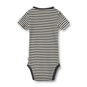 Wheat Body Rib "Spencer" Navy Stripe 2 Stück