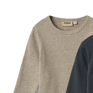 Wheat Body Rib "Spencer" Navy 2 Stück