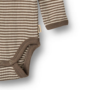 Wheat Body Merino Wolle "Lucca" Wood Stripe