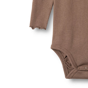Wheat Body Rib "Regitze" Toffee Brown