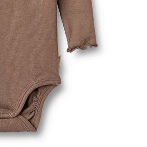 Wheat Body Rib "Regitze" Toffee Brown