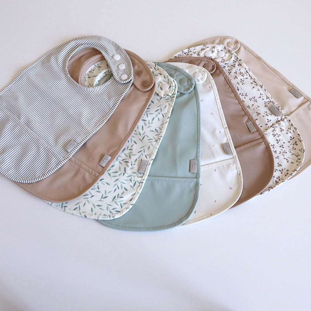 Cam Cam Lätzchen | 2er Set | Lierre/Almond