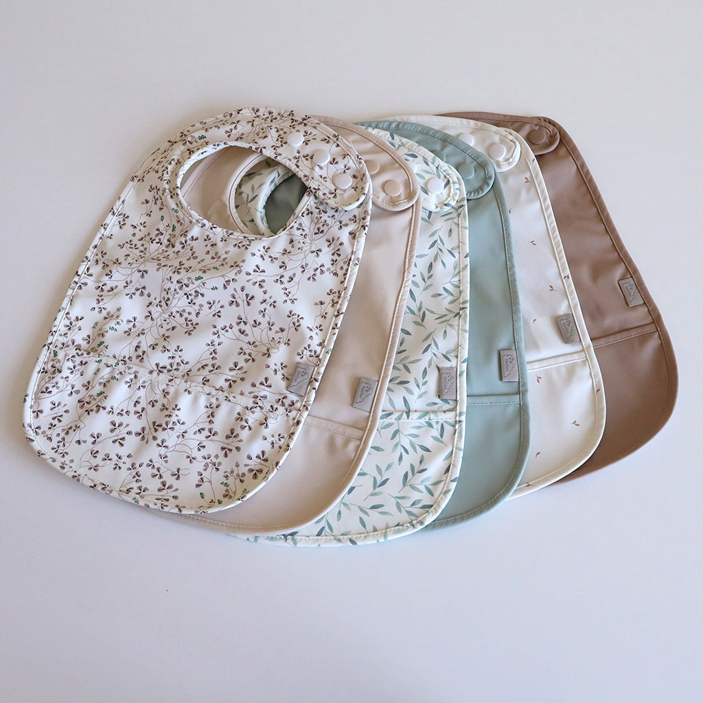 Cam Cam Lätzchen | 2er Set | Lierre/Almond