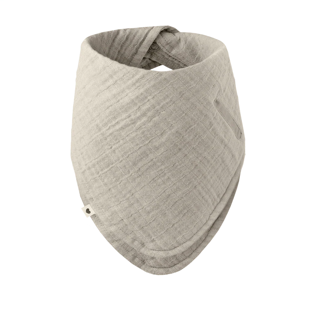 BIBS Bandana Bib Sage – Bio-Baumwoll Lätzchen mit Schnullerfach