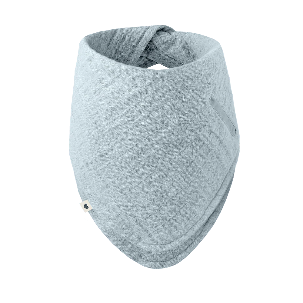 BIBS Bandana Bib Sage – Bio-Baumwoll Lätzchen mit Schnullerfach