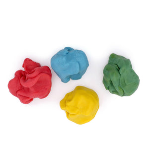 Neongrün Bio-Knete vegan 4er Set "Traumland"