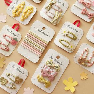 Rockahula Haar-Clips "Petal Glitter Heart"
