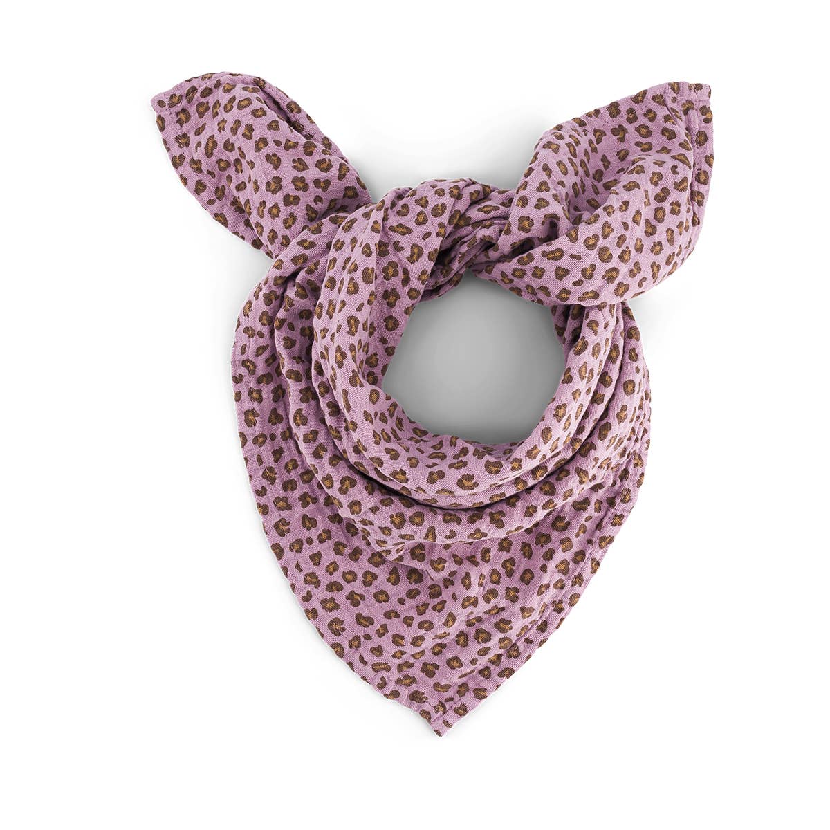 Rose in April Muslin  Leopard | Rose