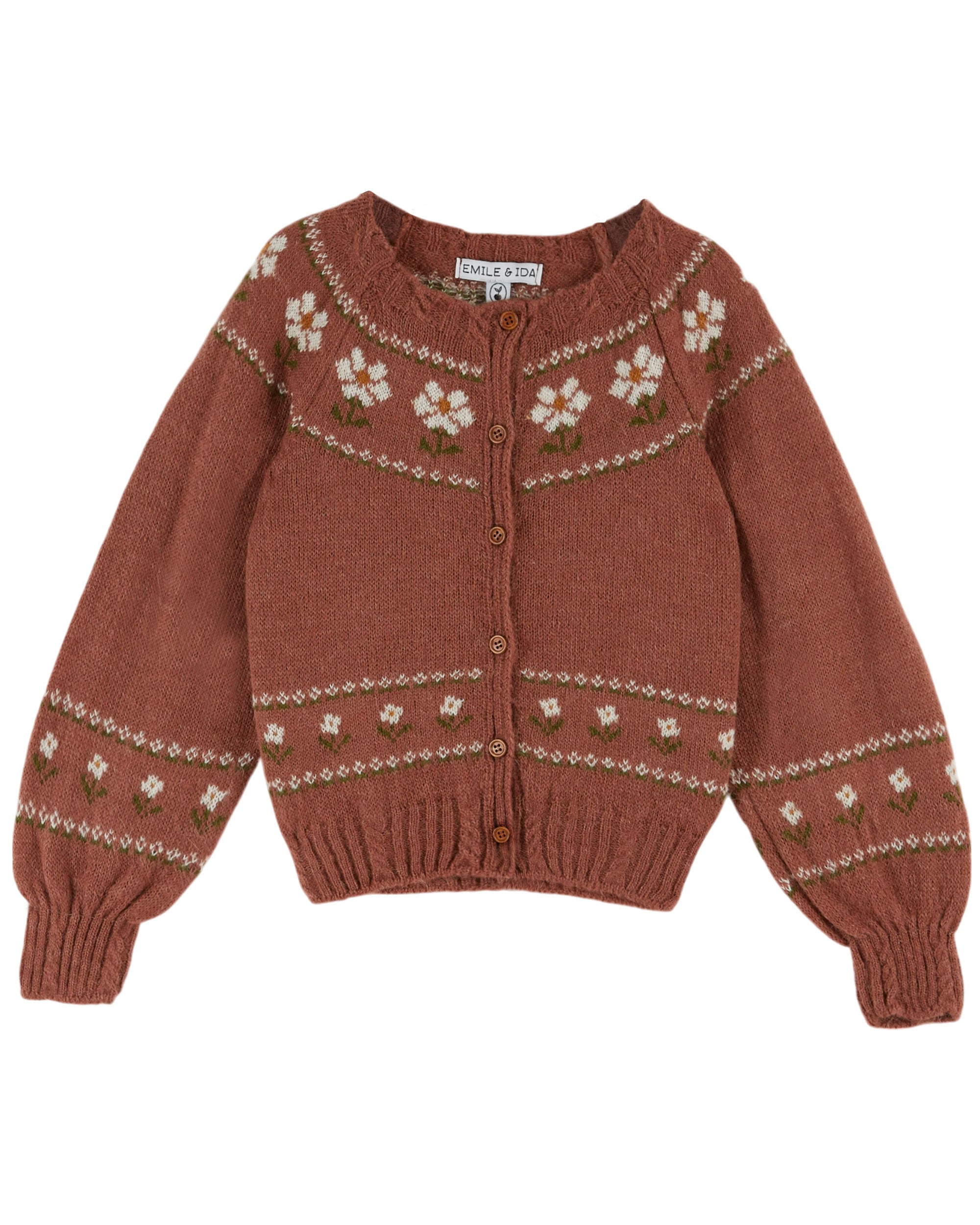 Emile & Ida Strickjacke "Marguerite" Violine