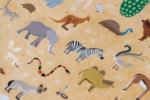 Londji Poster Sticker-Set "Animal World"