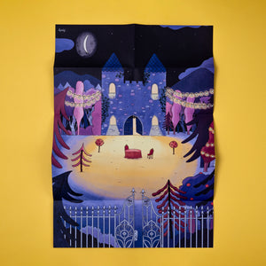 Londji "Enchanted" Poster Sticker Set