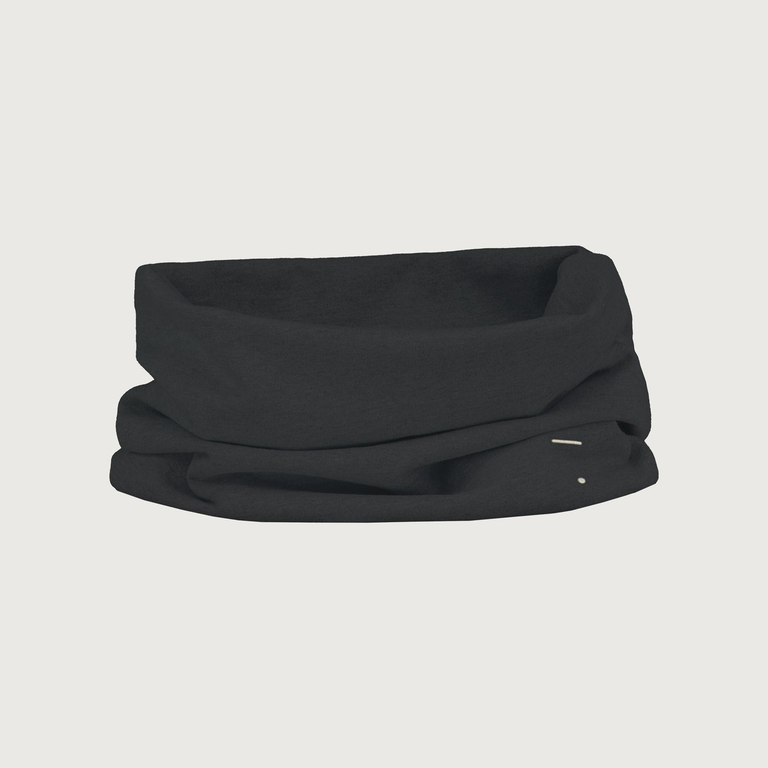 Gray Label Rundschal Endless in Pirate Black – schwarzer Bio-Baumwoll-Loop für Kinder, weich, bequem & nachhaltig produziert.