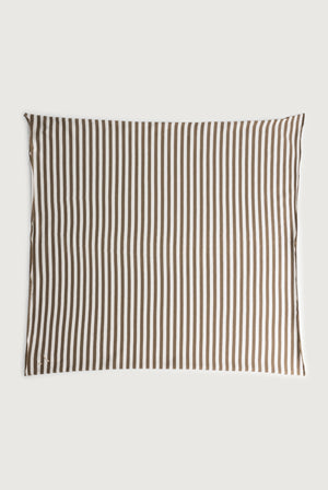 Foulard Lange Gris Label | Woody-Cream
