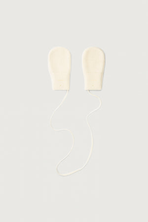 Gray Label Moufles Bébé Mérinos | Crème