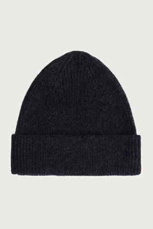 Gray Label Bonnet en laine mérinos | Black Melange
