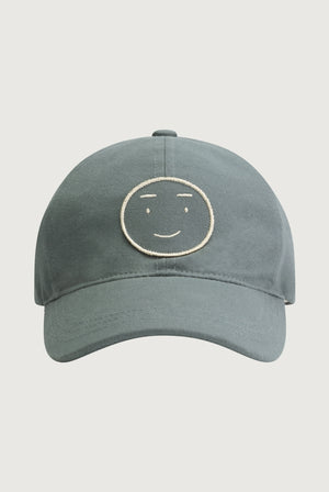 Gray Label Baseball Cap Blue Gray, Cap aus 100% Bio-Baumwolle, minimalistisches Design, leicht & bequem