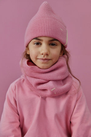 Gray Label Gestrickter Loop-Schal RWS | Bubblegum