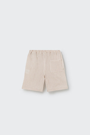 Cozmo Muslin Bermuda "Alex" Muslin - Cofee