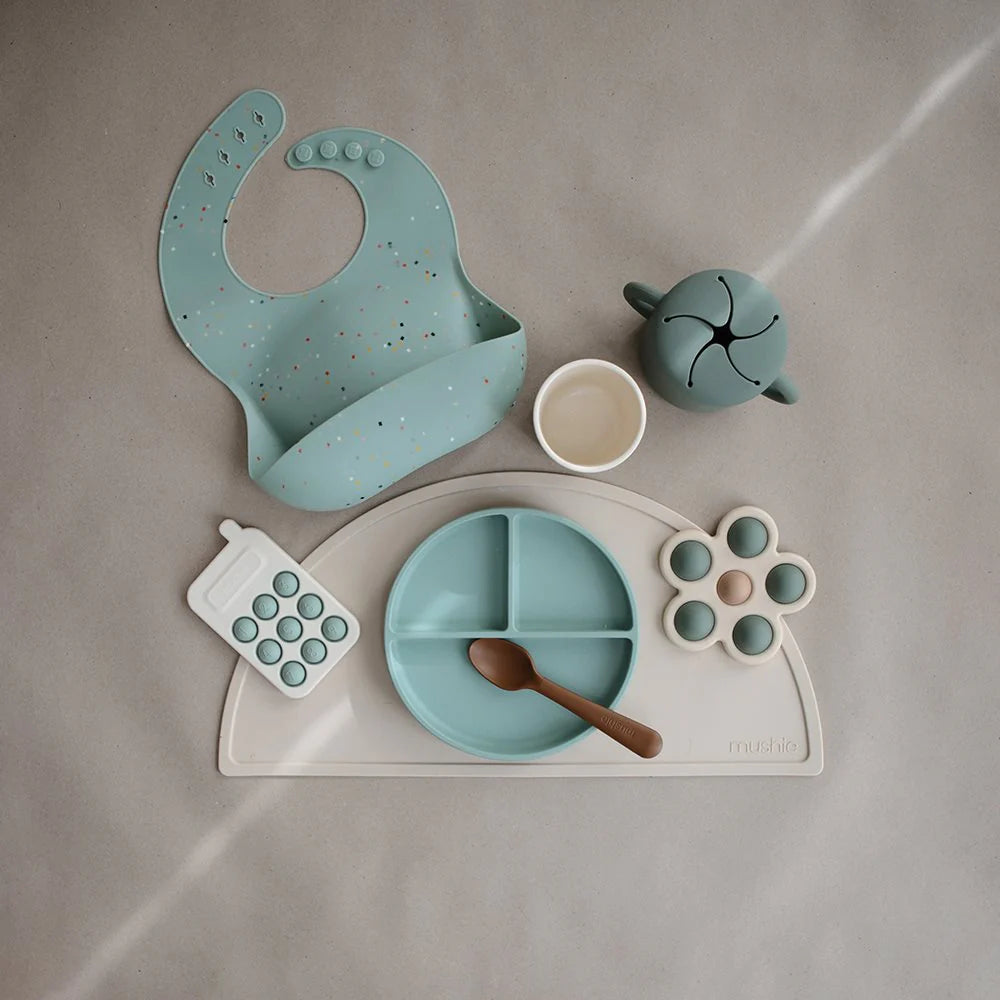 Mushie Silikon 'Pop it' Flower Dried Thym | Shifting Sand