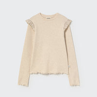 Cozmo Rib-Sweater „Arubak“ in Stone 