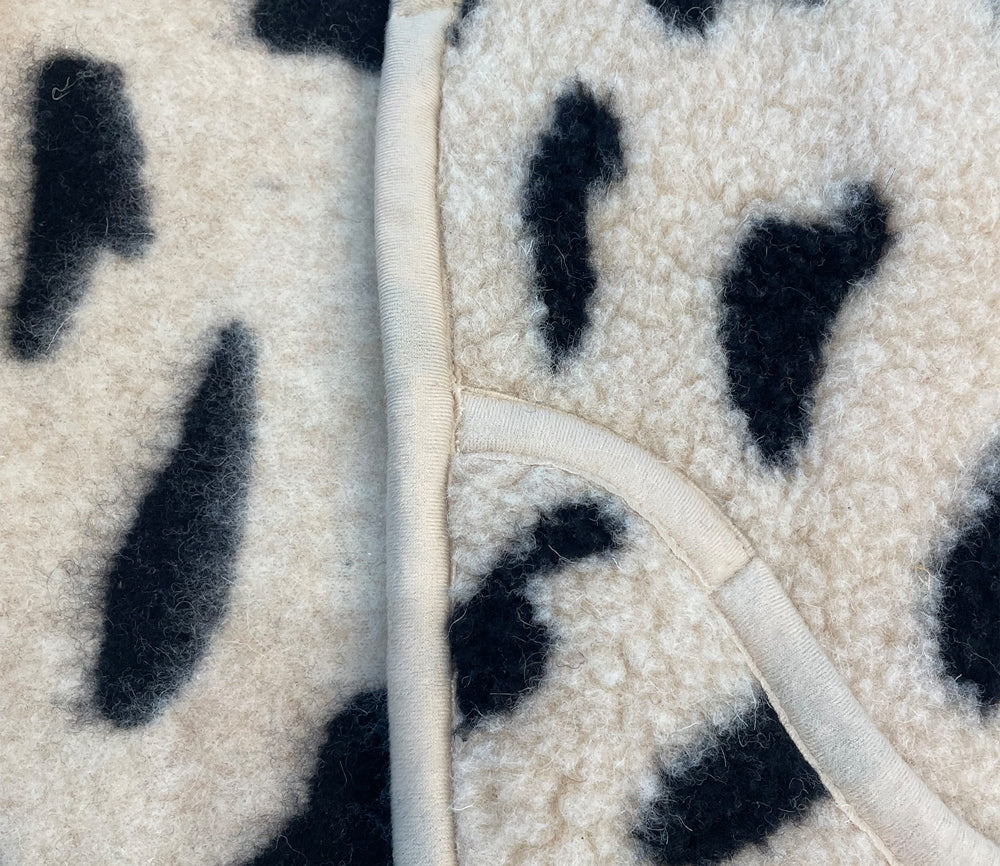 Alwero Kinder Bio Wollweste "Carpathian" | Leo Gepard